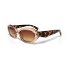 womens oval chunky sunglasses