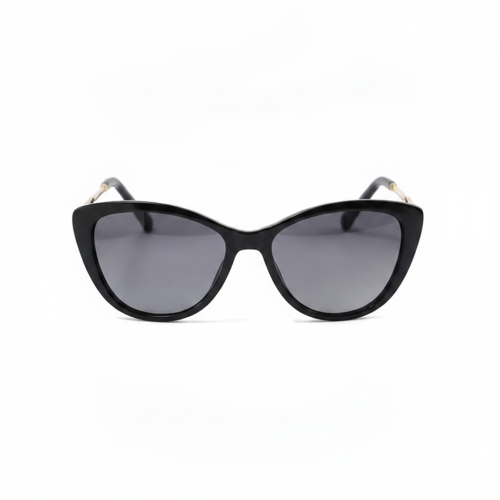 Cat Eye Metal Temples Sunglasses - Image 7