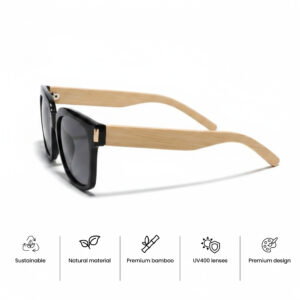 Bamboo Square Butterfly Sunglasses promo