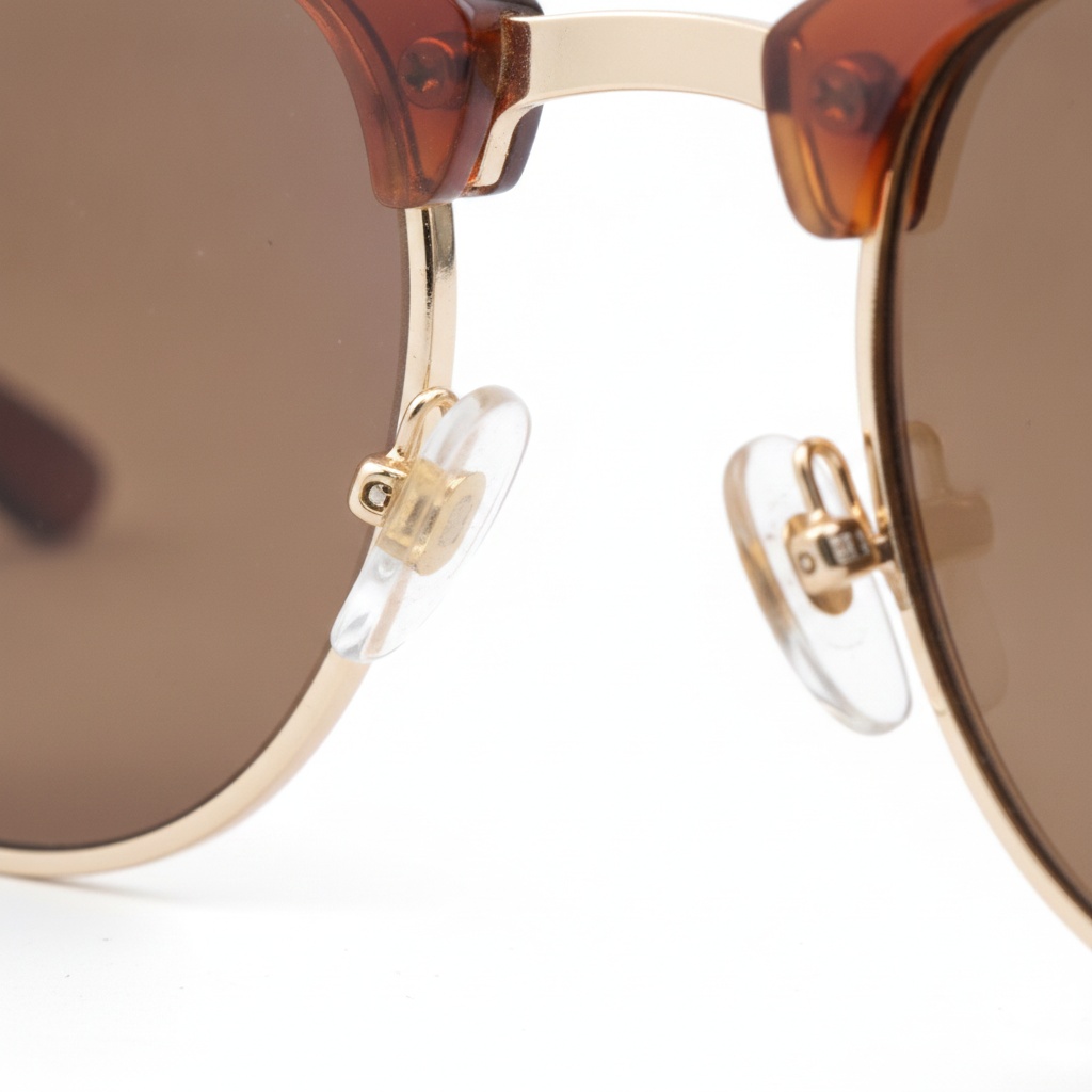 Unisex Classic Clubmaster Sunglasses - Image 5