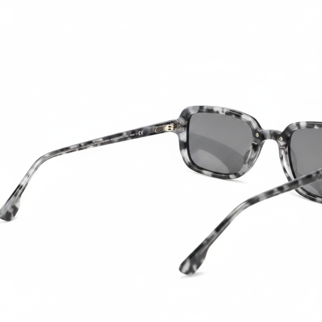 Square Retro Acetate Sunglasses 8