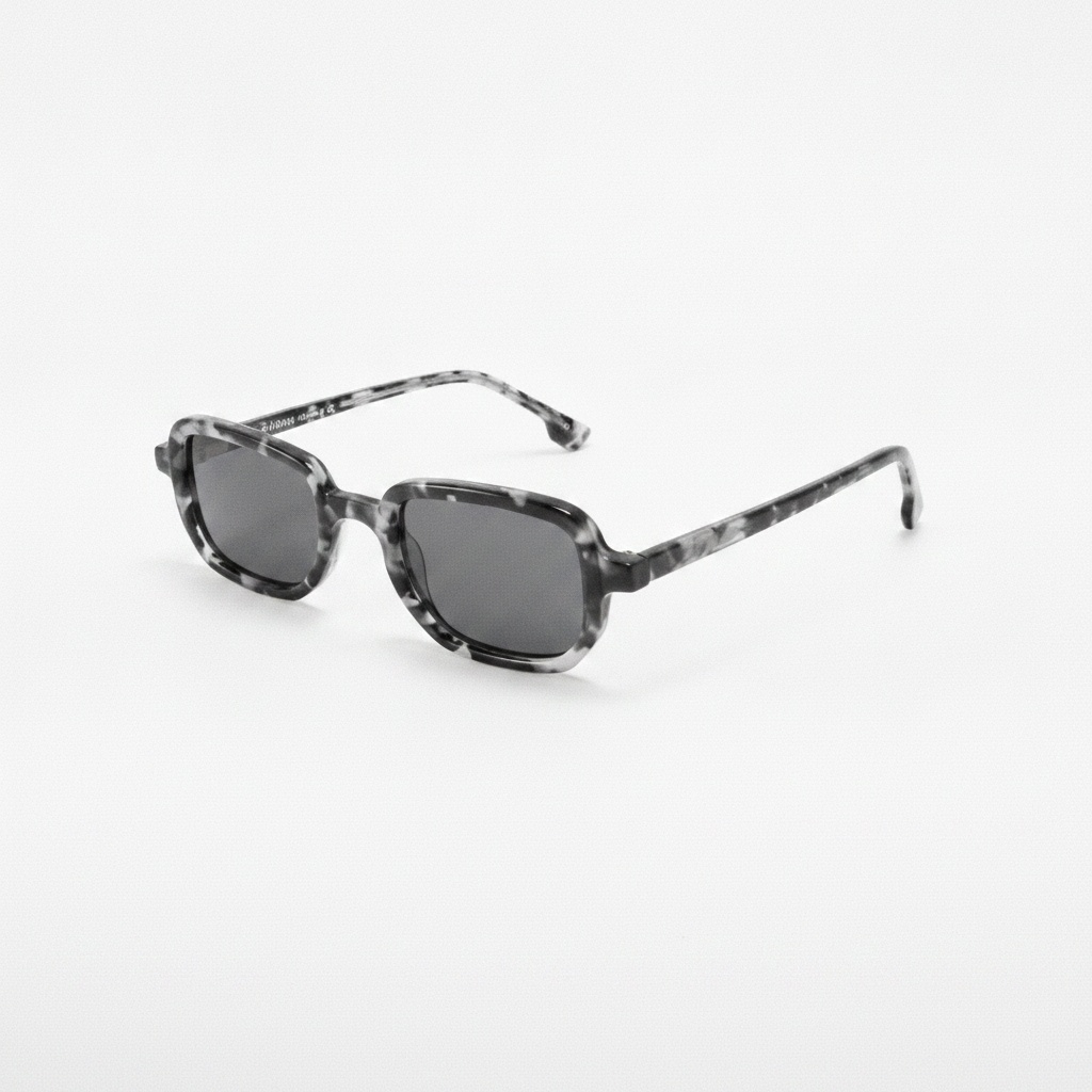 Square Retro Acetate Sunglasses 7