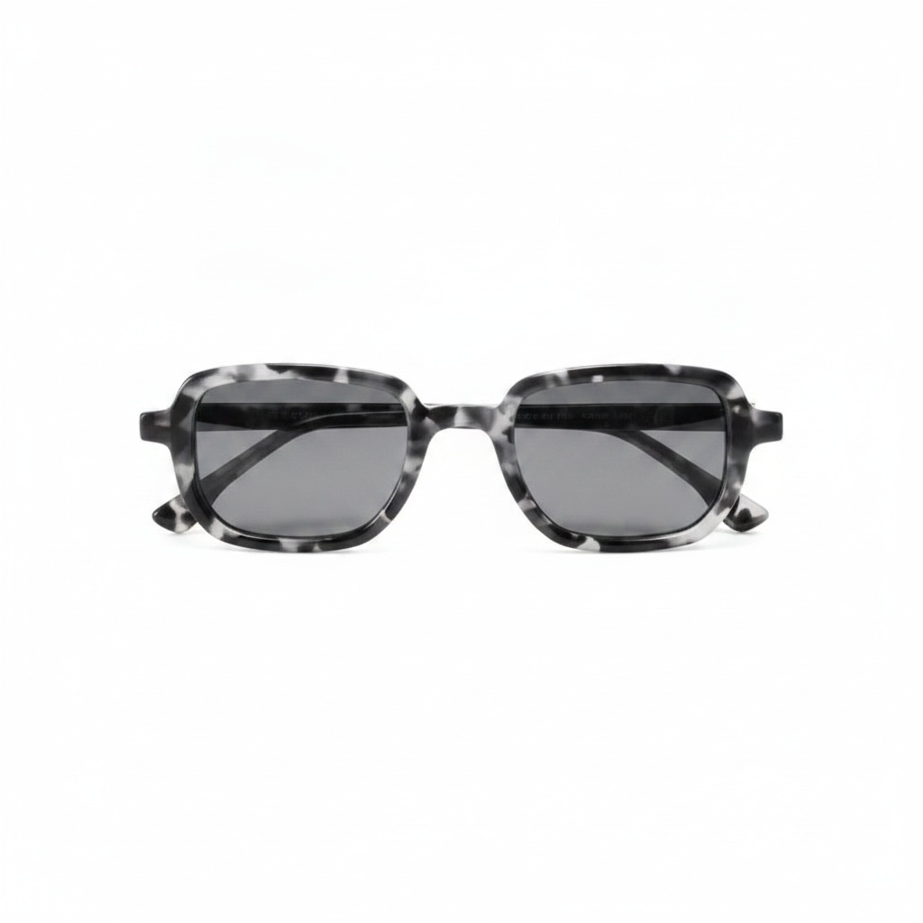 Square Retro Acetate Sunglasses 5