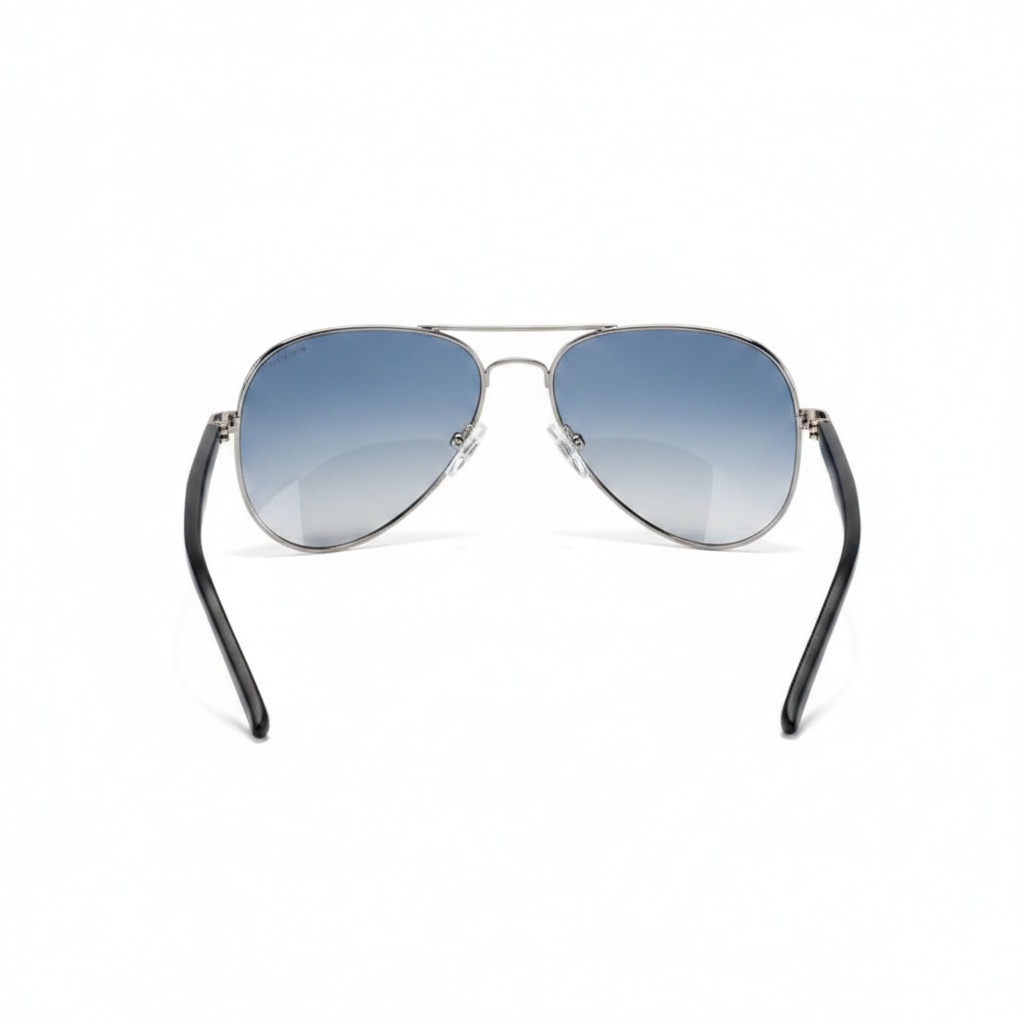 Retro Aviator Acetate Temple Sunglasses 9