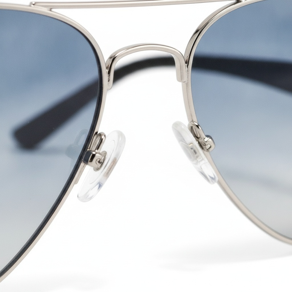 Retro Aviator Acetate Temple Sunglasses 3
